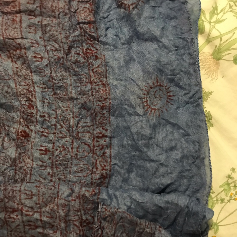 Tribal scarf never worn